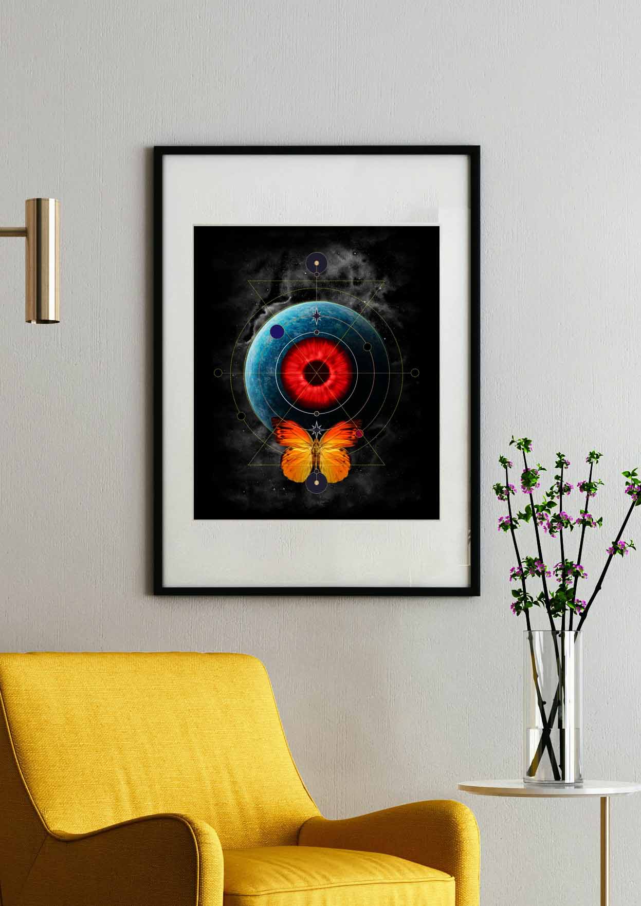 Rezine – Butterfly Dreams – Framed Rezine - Butterfly Dreams - Framed