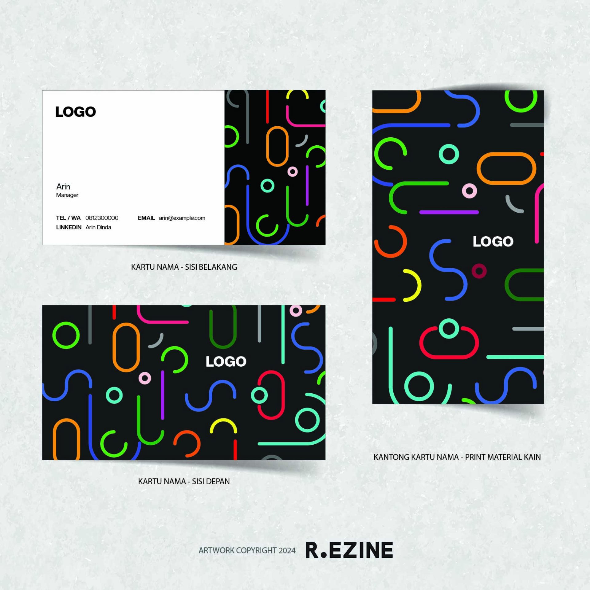 Rezine – Kartu Nama 02 Rezine - Kartu Nama 02